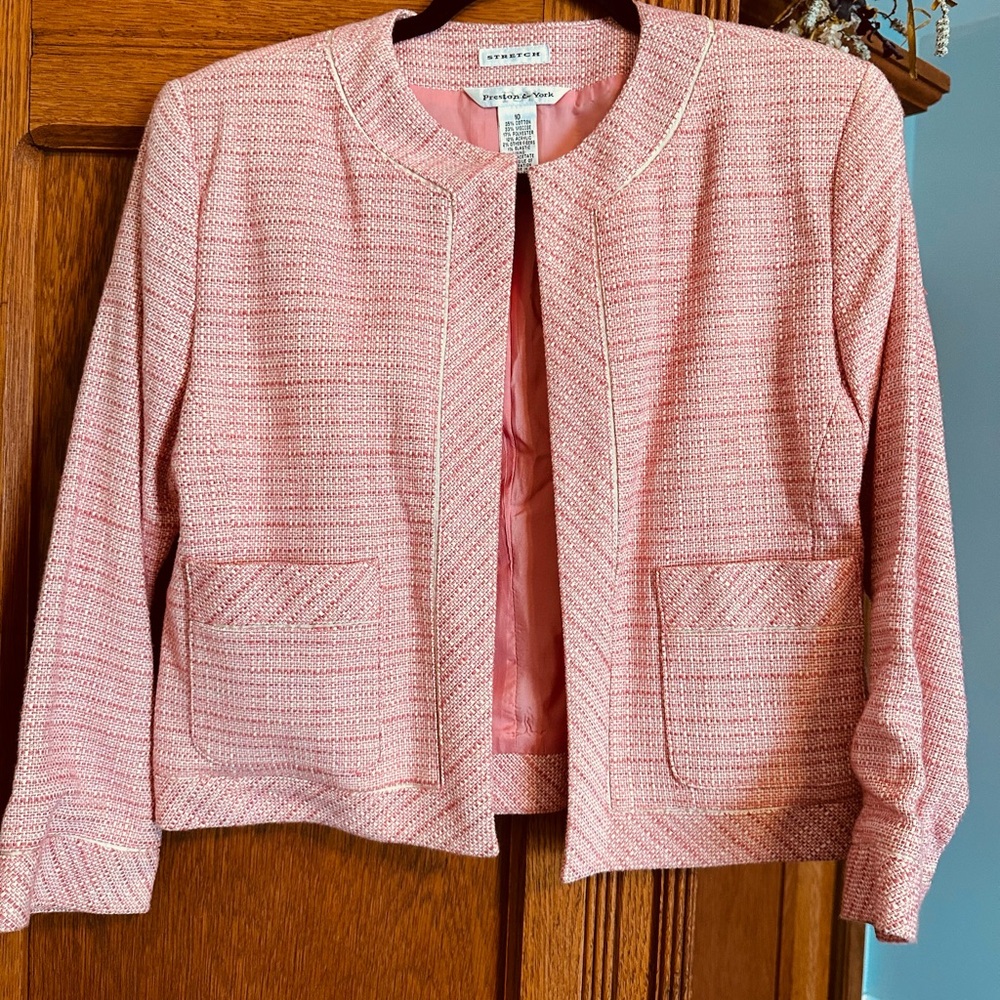 Preston & York Pink Blazer